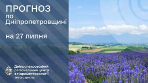 Погоду в Україні визначатиме антициклон на ім’я Gustav. Синоптики дали прогноз погоди в Дніпрі