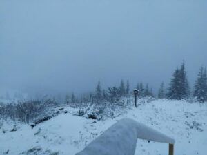 В Україні -5 морозу. Де випав перший сніг