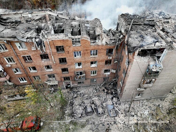 Ракетний удар по Кривому Рогу: наслідки атаки (ФОТО)