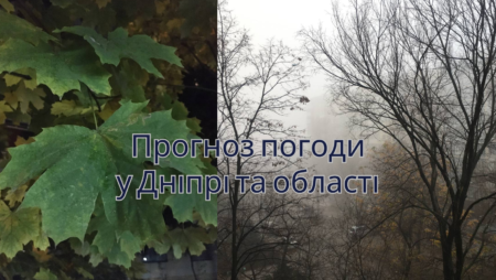 Без опадів та до 12 тепла: погода у Дніпрі та області 19 листопада