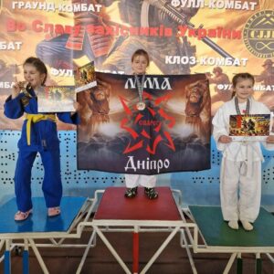 100 медалей здобули спортсмени Дніпра на чемпіонаті України з комбат дзю-дзюцу