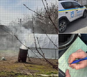 Штраф до 1700 грн. У Дніпрі стало відомо, як карають тих, хто спалює сухостій