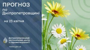 Якою буде погода в Дніпрі 23 квітня. Прогноз дніпровських синоптиків