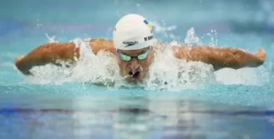 Плавець Денис Кесіль став дворазовим чемпіоном України