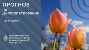 Хмарно, заморозки. Прогноз погоди в Дніпрі на 14 квітня
