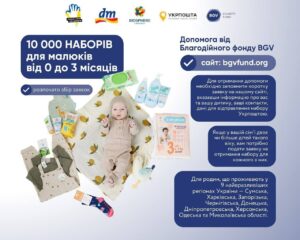 У Дніпрі родини з дітьми до 3 місяців можуть безоплатно отримати бейбі-бокси з найнеобхіднішими речами