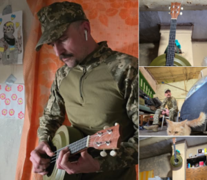 Унікальний випадок на фронті. Боєць з ТРО Дніпра знешкодив міну і зробив з неї музичний інструмент