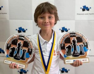 Дніпрянин Мирон Нетребка став чемпіоном України з рапіду та бліцу серед юнаків до 8 років