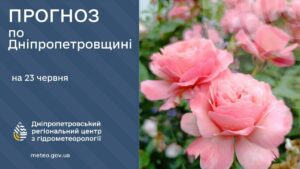 Перший рівень небезпечності. Прогноз погоди в Дніпрі на 23 червня