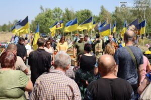 Від важких поранень помер у лікарні. У Марганці похоронили солдата Олексія Михольського