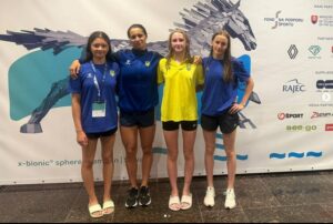 Плавчині з Дніпра встановили юніорський рекорд України на чемпіонаті Європи