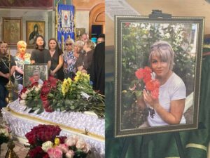 На Дніпропетровщині в останню путь провели Катерину Борсинську, яка загинула в Одесі