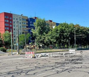 У Дніпрі встановлюють новий світлофор