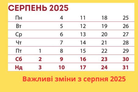 В Україні з серпня важливі зміни: що потрібно знати мешканцям Дніпра