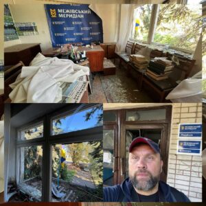На Дніпропетровщині ворог обстріляв редакцію газети. Подробиці