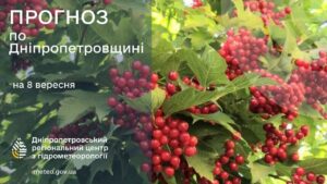 Змиють локальні дощі. Якою буде погода в Дніпрі 8 вересня