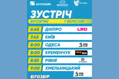 В шести містах будуть відкриті бігові тренування на підтримку 25-ї бригади