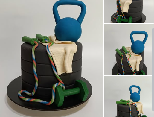 Відомий кондитер з Дніпра приготував торт для спортсмена