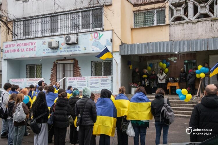 У Дніпрі відкрили дві меморіальні дошки полеглим Героям