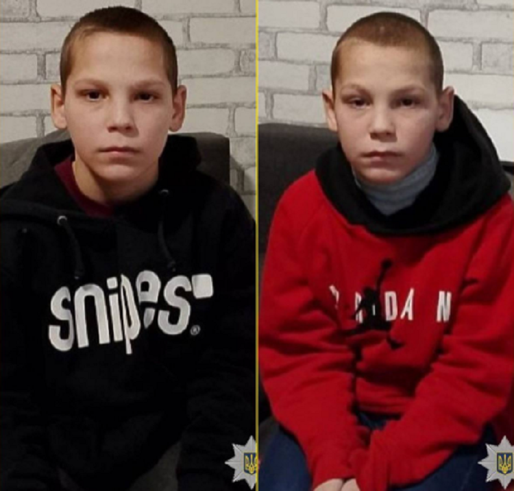 Зникли 13-річні близнюки. На Дніпропетровщині розшукуються Богдан і Максим Махно