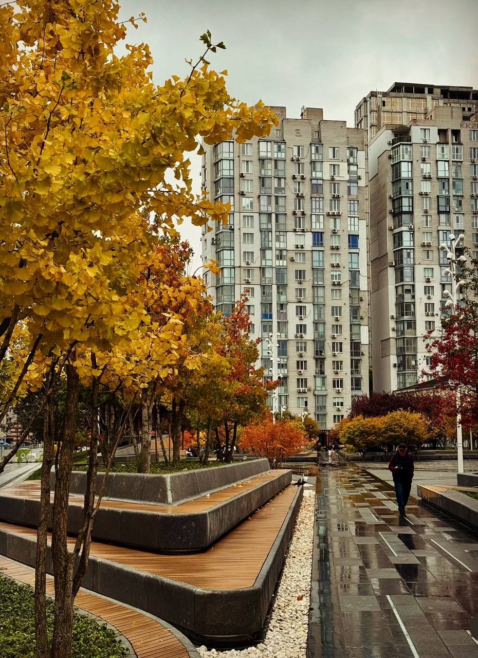 Осінній Дніпро у кадрі: ФОТО