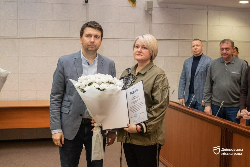 У Дніпрі нагородили медичних працівників