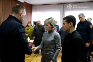 Рятувальника з Нікопольщини посмертно нагороджено орденом «За мужність»