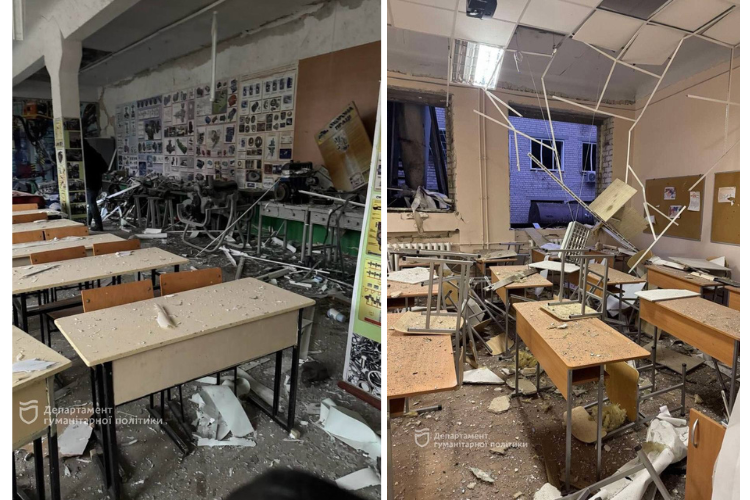 Атака по Дніпру 6 січня: як виглядають понівечені заклади освіти (ФОТО) Атака по Дніпру 6 січня: як виглядають понівечені заклади освіти (ФОТО)