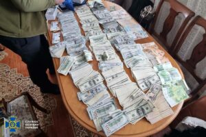 Увесь стіл в доларах: СБУ провели обшук у чиновниці ВЛК на Дніпропетровщині