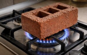 Обігрів цеглиною на газовій плиті: чому це небезпечно і що радять експерти Дніпровської філії ТОВ «Газмережі»