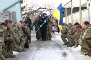 Навіки 36: на Дніпропетровщині попрощалися з поліцейським Сергієм Василенком, який загинув на фронті