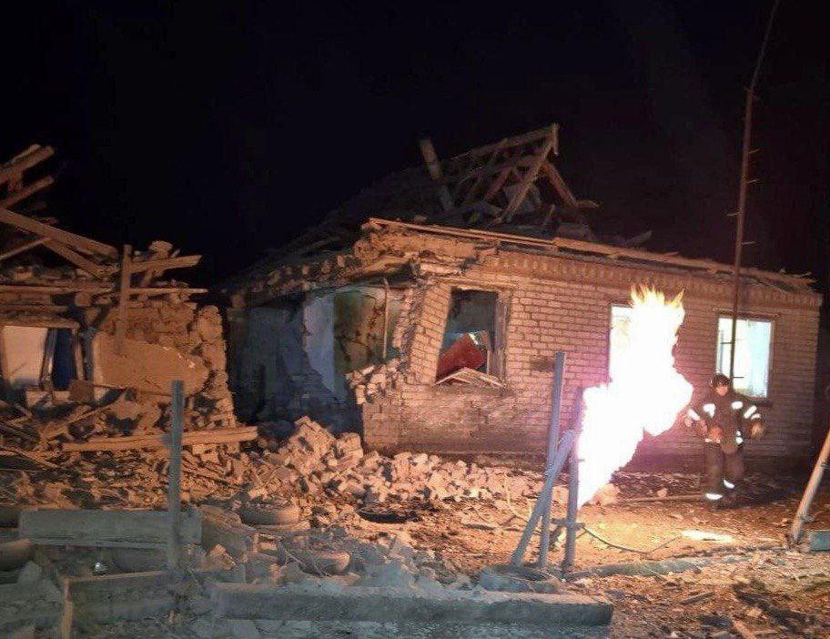 На Дніпропетровщині ворог атакував райони області безпілотниками, артилерією та РСЗВ «Град»