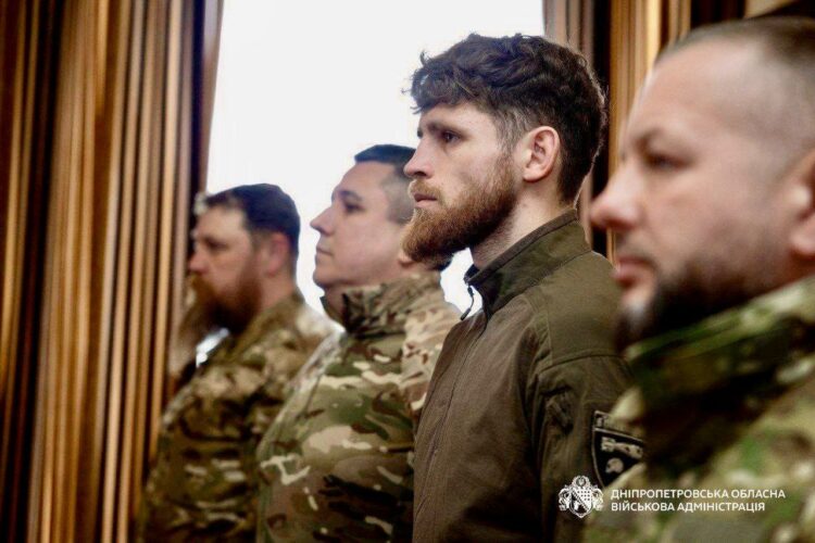 На Дніпропетровщині чотири бійці Української добровольчої армії отримали нагороди «За оборону України»