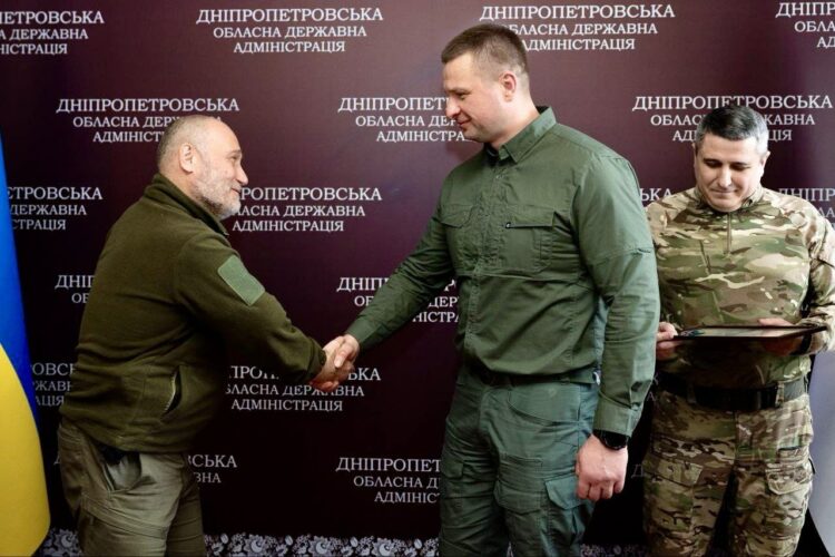 На Дніпропетровщині чотири бійці Української добровольчої армії отримали нагороди «За оборону України»