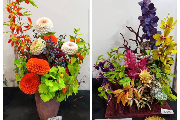 Дніпрянка здобула дві золоті медалі на міжнародному конкурсі в номінації «Цукрові квіти»