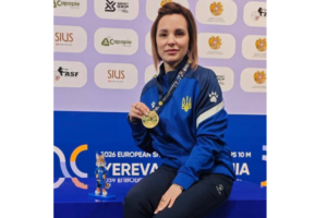 Криворіжанка Вікторія Рибовалова завоювала два «золота» на чемпіонаті Європи зі стрільби