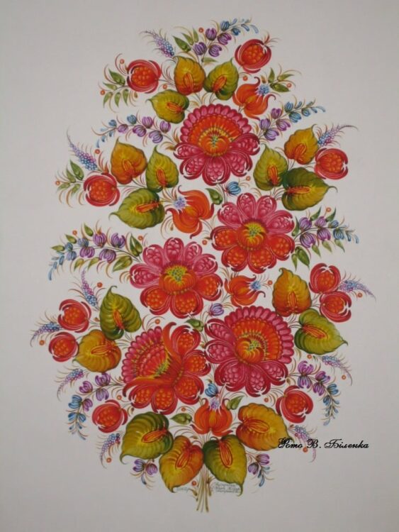 Відома за межами України: петриківська майстриня Ірина Кібець святкує день народження