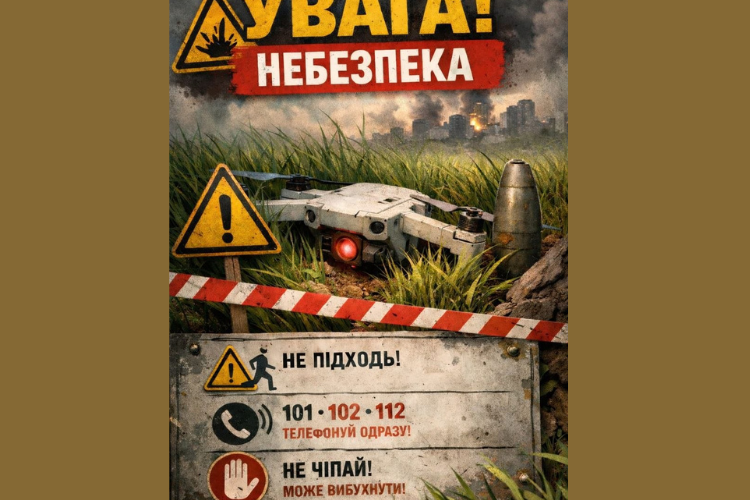Небезпечні дрони з датчиками руху: у Нікополі попереджають про нову загрозу Дрони з датчиками руху у Нікополі: як діяти при виявленні
