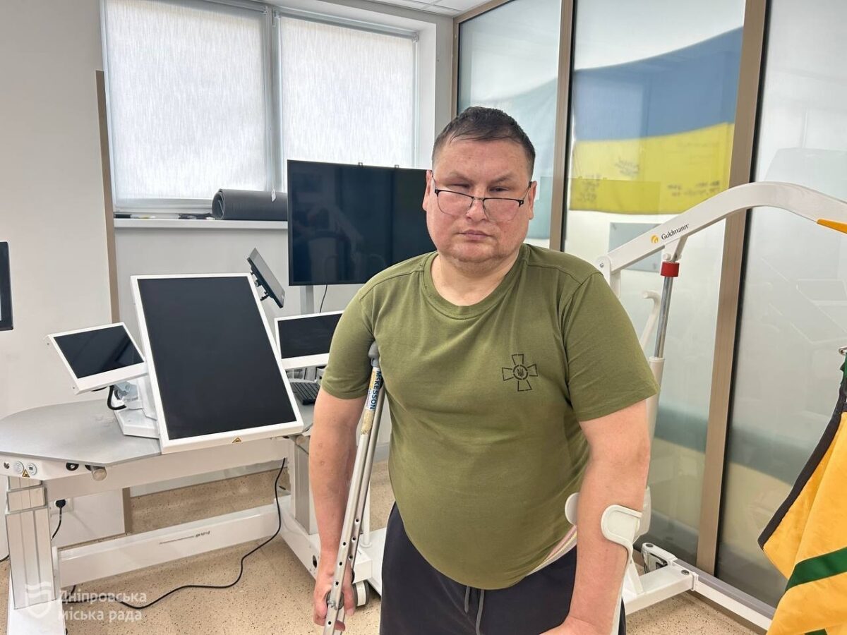 Реабілітація після ампутації у Дніпрі: історія захисника Романа