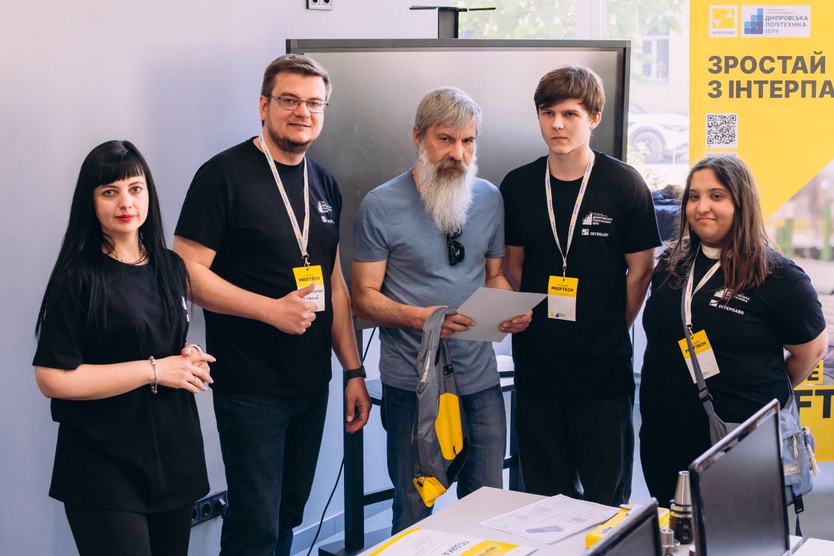 В Дніпрі провели змагання для студентів профтеху Interpipe ProfTech
