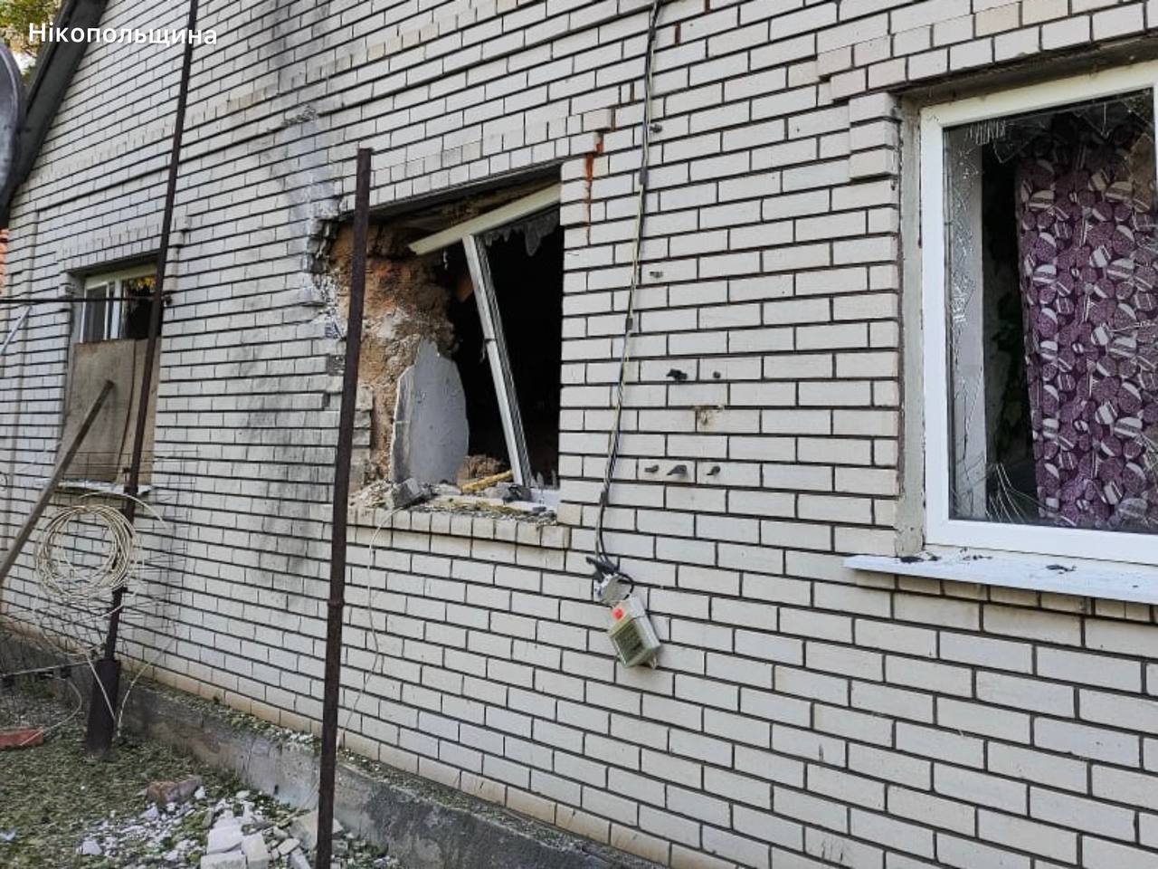 Обстріл Дніпропетровщини 1 травня 2026: атака на три райони
