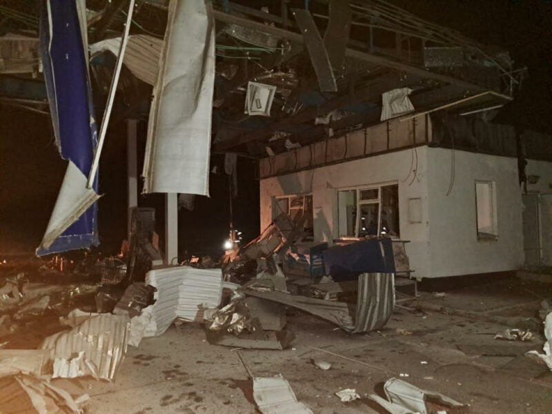 Ворожі БпЛА атакували дві заправки UKRNAFTA на Дніпропетровщині: які наслідки